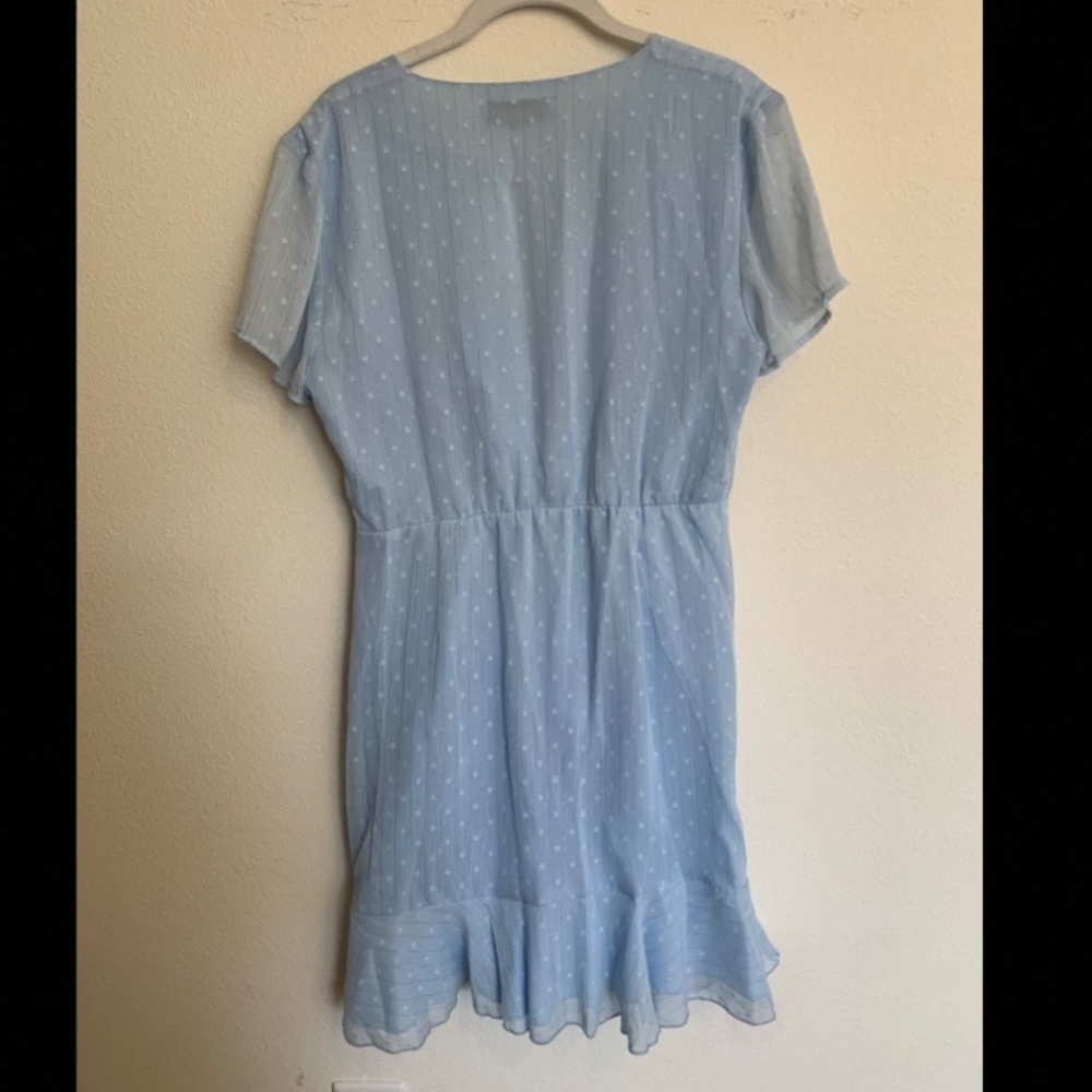 Blue Cocktail Dress Size 8  Perfect for Sorority Recruitment ALL OFFERS WELCOME - Picture 3 of 3